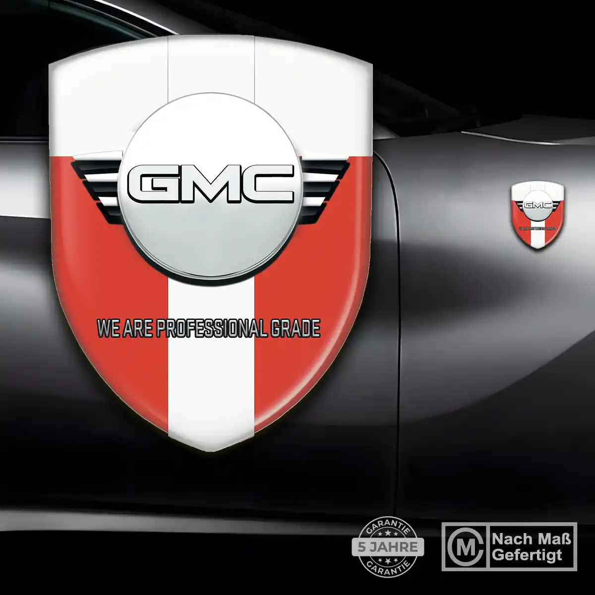 GMC 3D Gel Aufkleber Emblem Auto Hohe Qualität