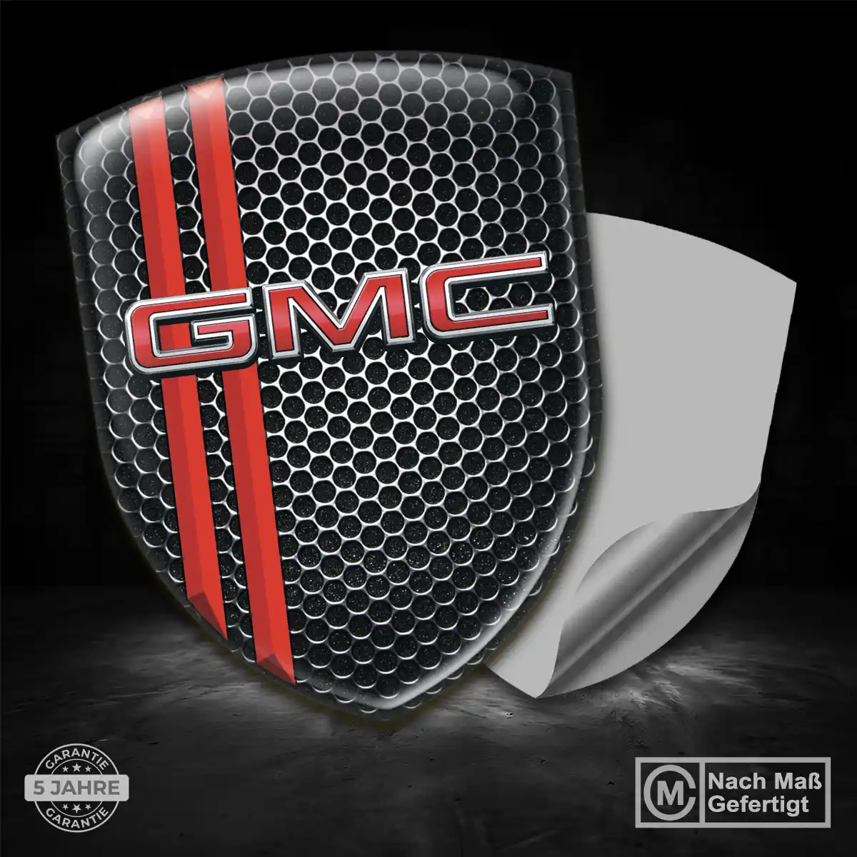 GMC 3D Gel Aufkleber Emblem Auto Interieurdesign