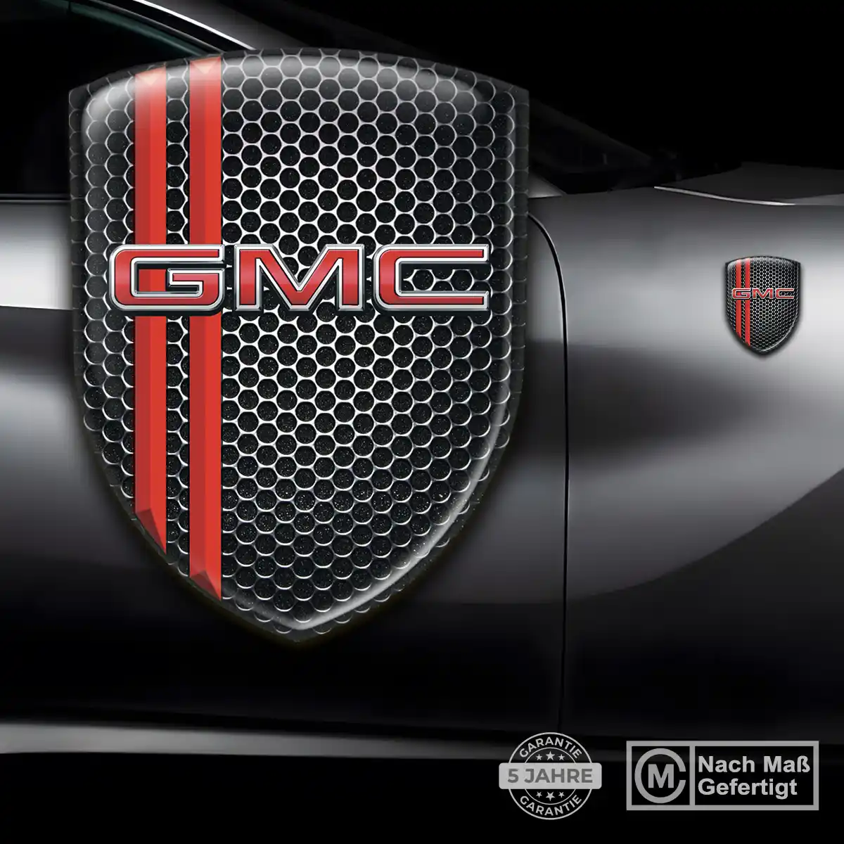 GMC 3D Gel Aufkleber Emblem Auto Interieurdesign