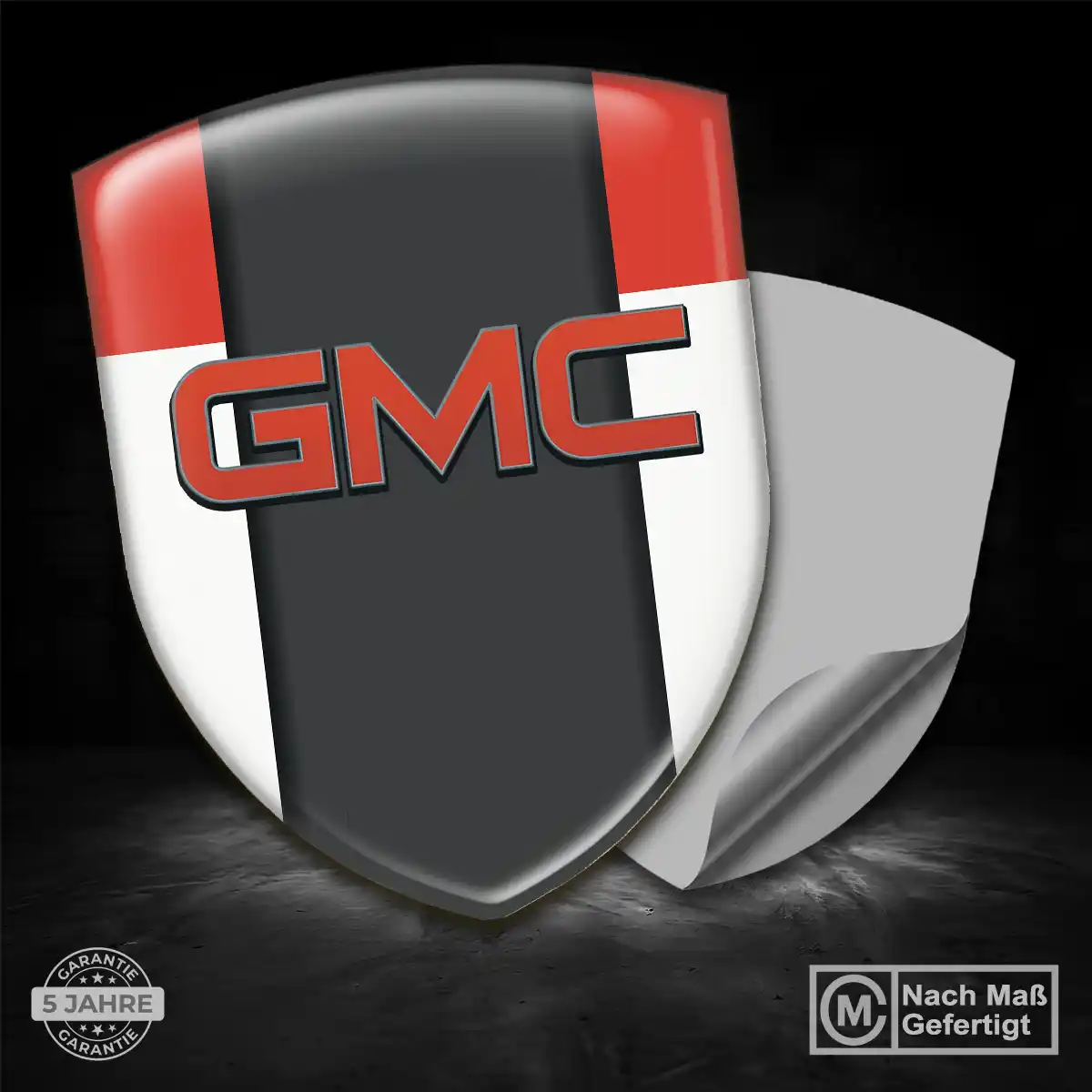 GMC 3D Gel Aufkleber Emblem Auto Markenedition