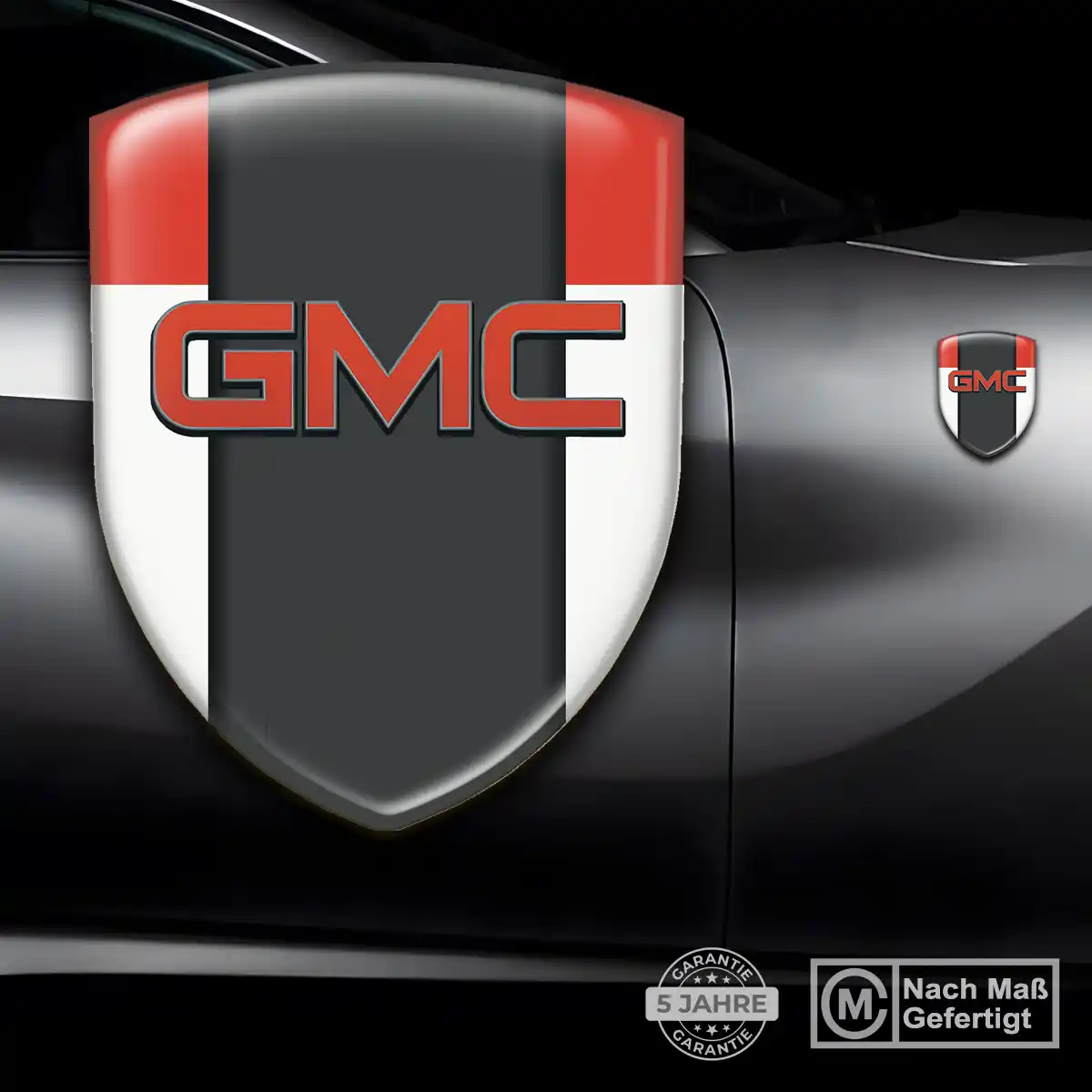 GMC 3D Gel Aufkleber Emblem Auto Markenedition