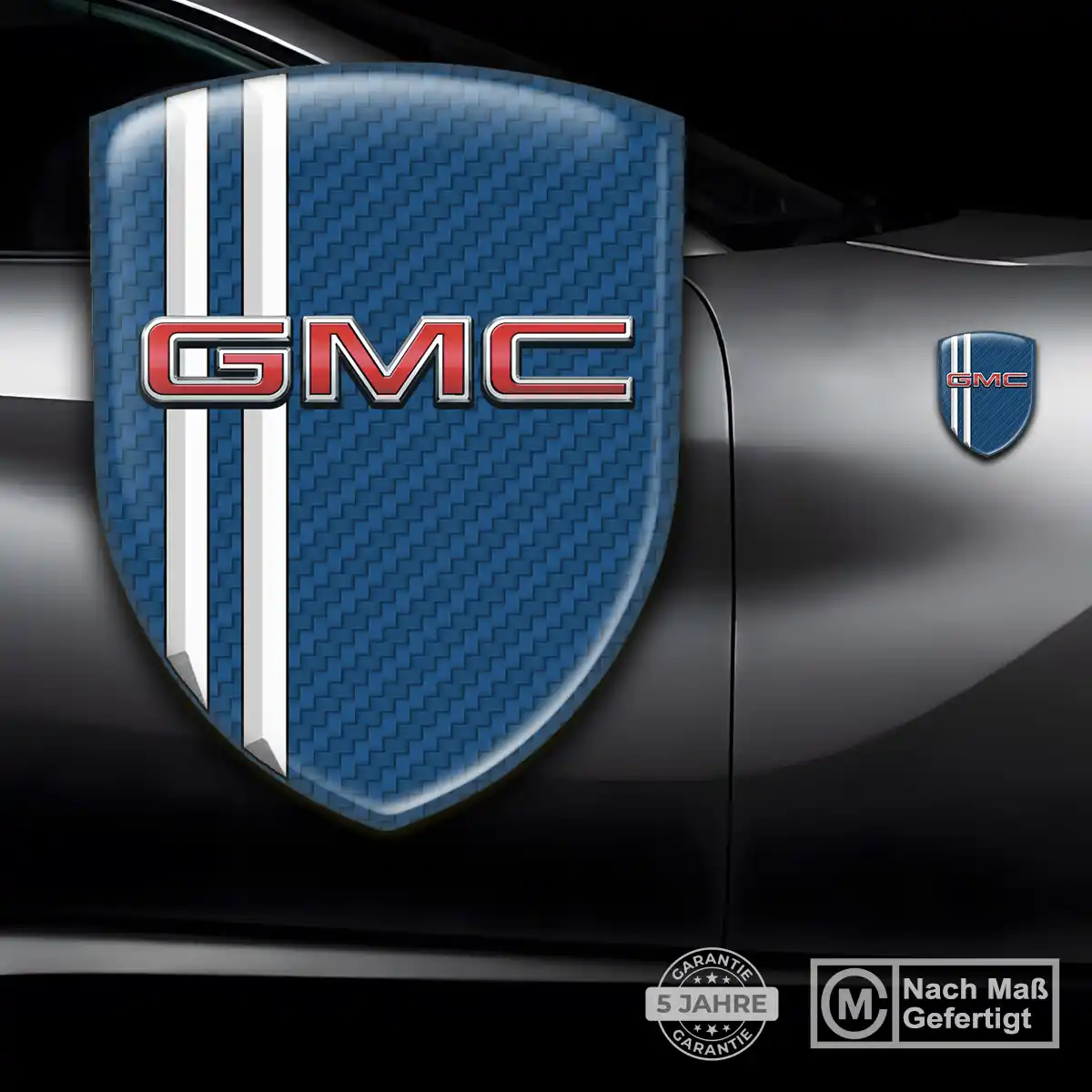 GMC 3D Gel Aufkleber Emblem Auto Premium-Edition