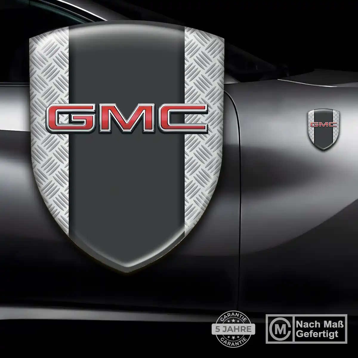 GMC 3D Gel Aufkleber Emblem Auto Tuningfahrzeug