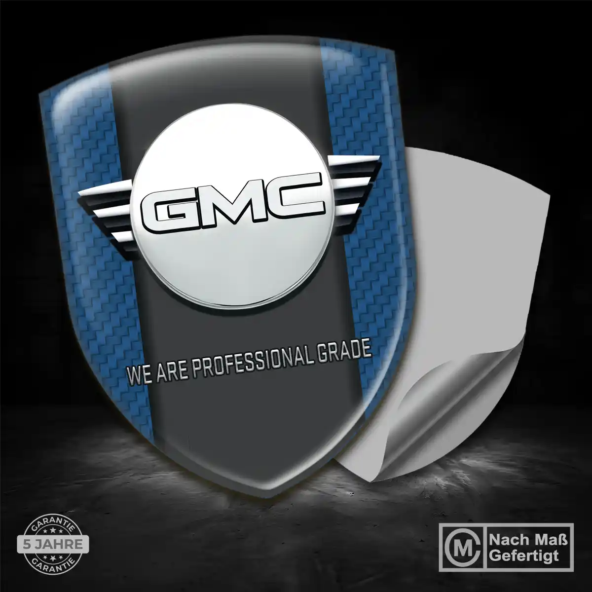 GMC 3D Gel Aufkleber Emblem Exterieurdesign