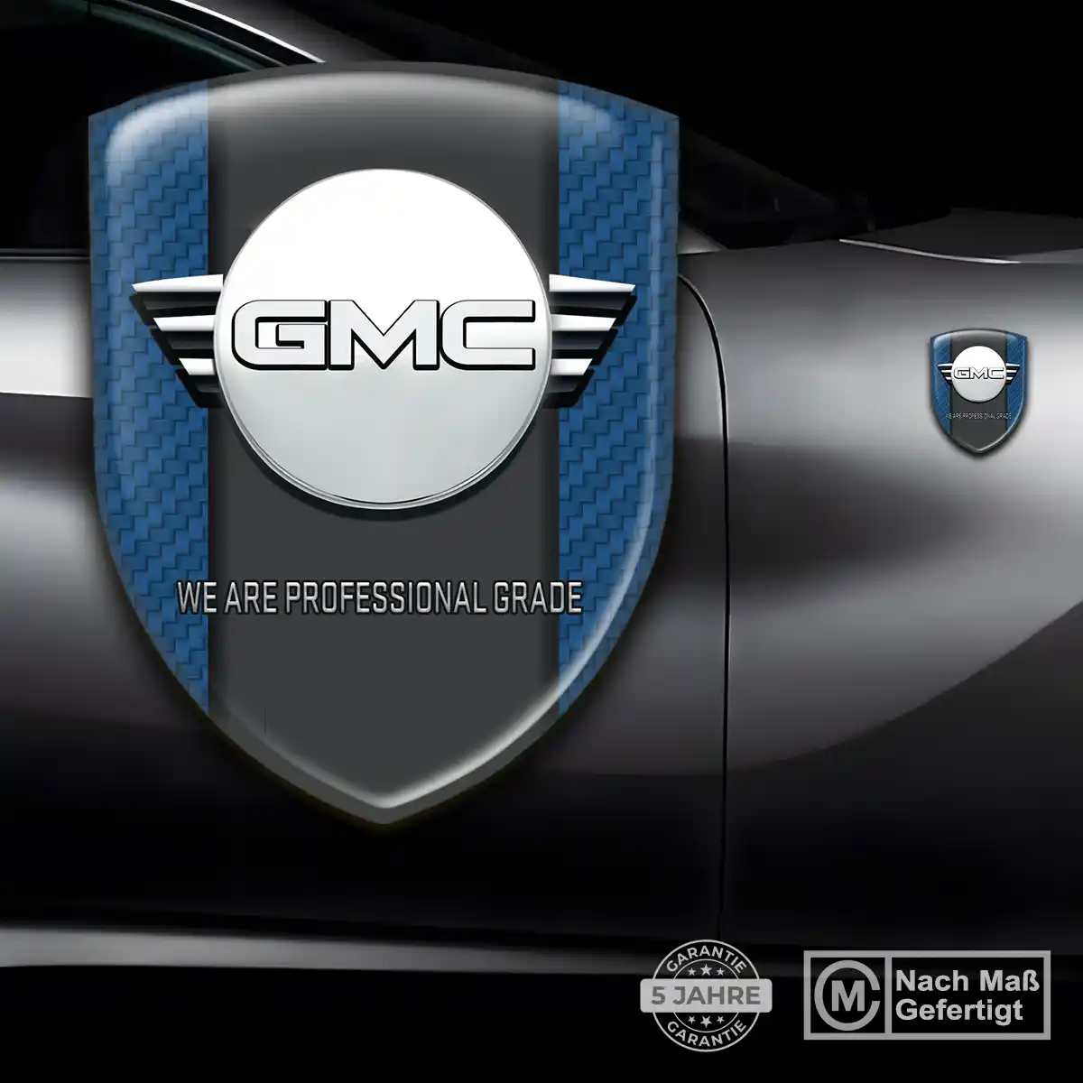 GMC 3D Gel Aufkleber Emblem Exterieurdesign