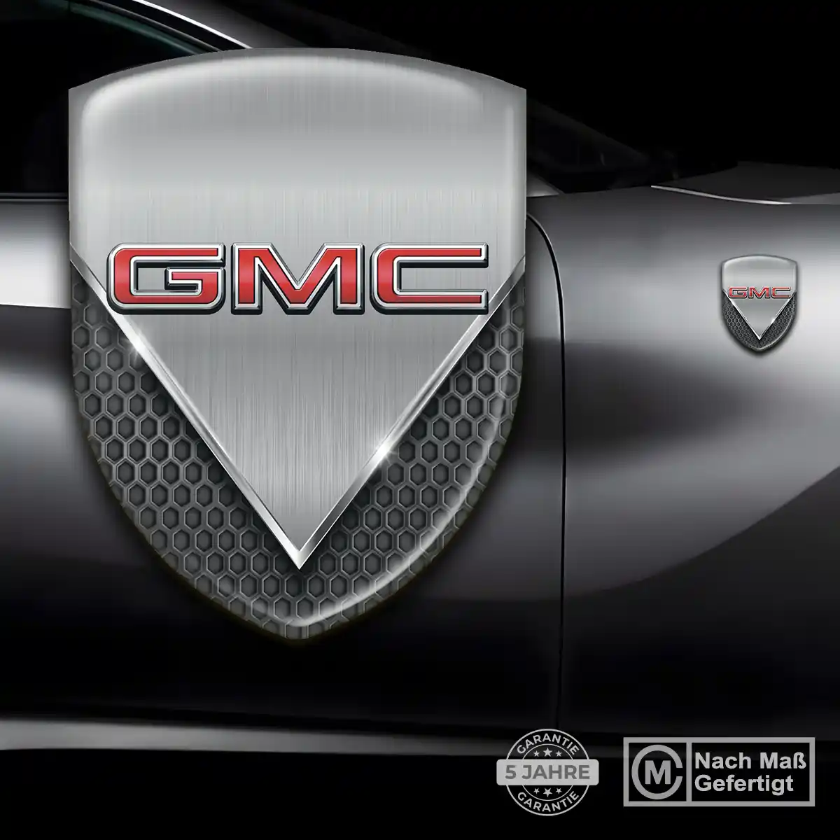 GMC 3D Gel Aufkleber Emblem Hohe Qualität