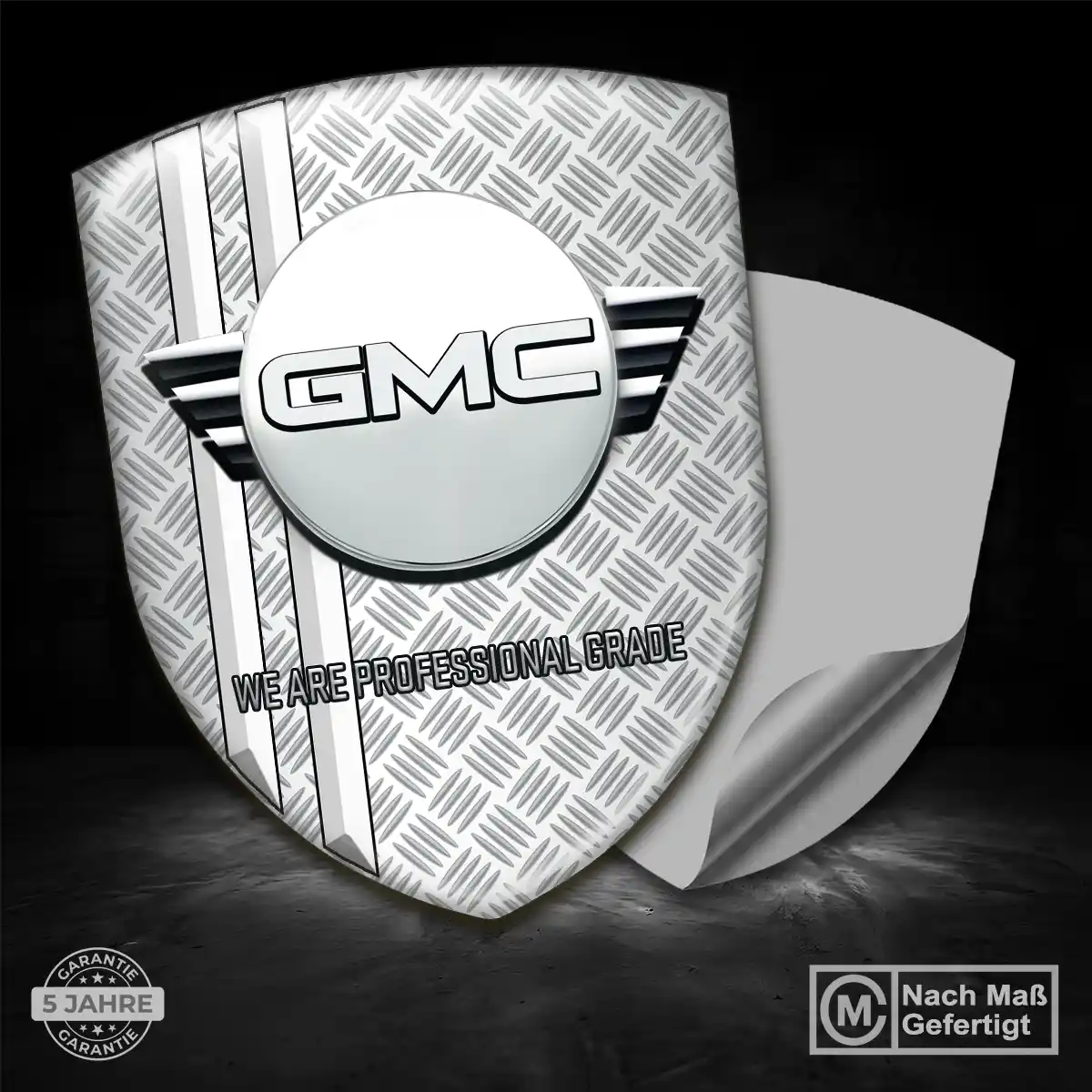 GMC 3D Gel Aufkleber Emblem Premium-Edition