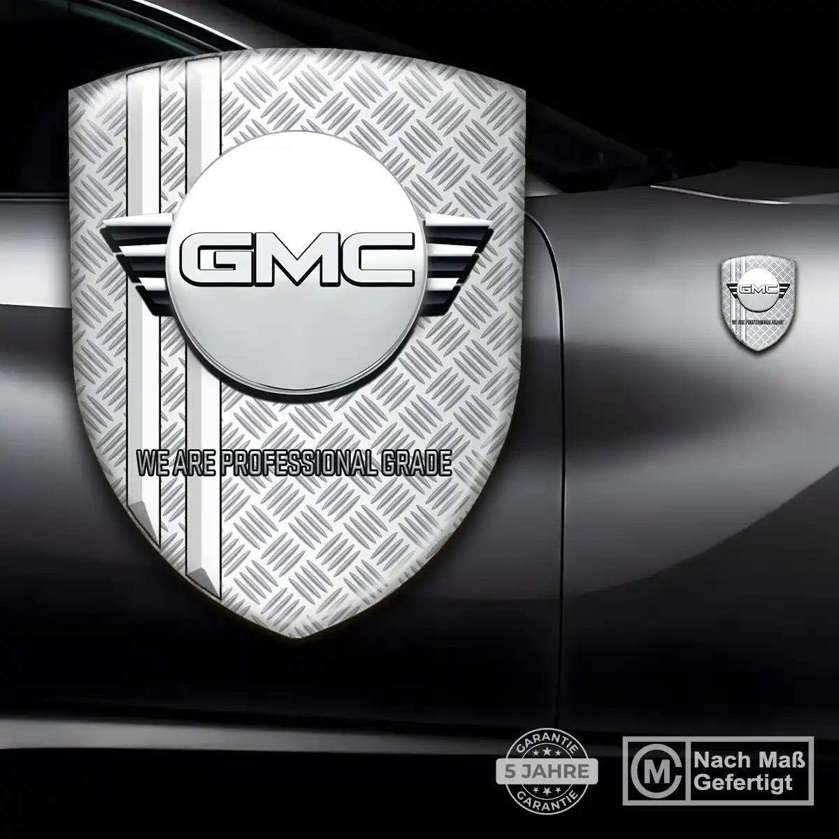 GMC 3D Gel Aufkleber Emblem Premium-Edition