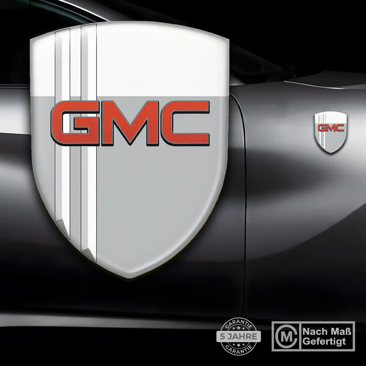 GMC 3D Gel Aufkleber Emblem Tuningfahrzeug