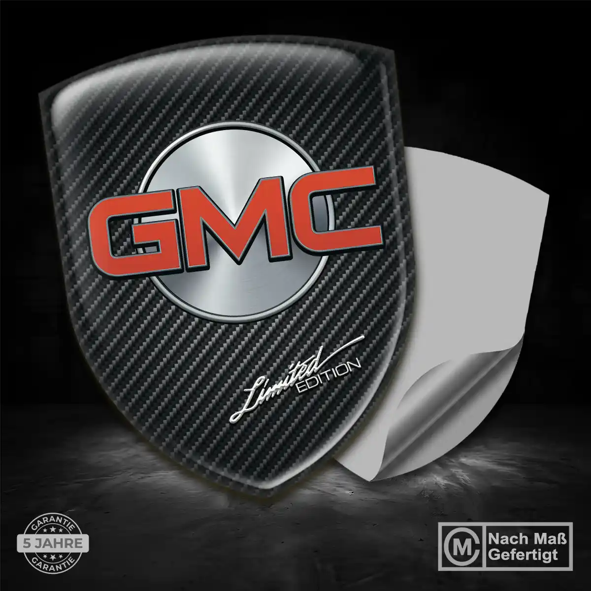 GMC 3D Gel Aufkleber Embleme Auto Exterieurdesign