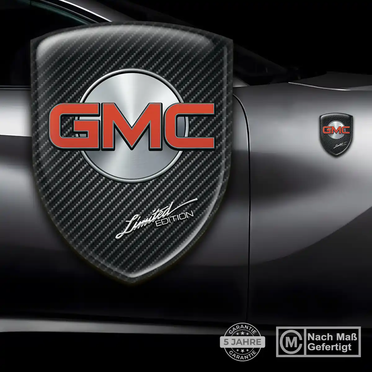 GMC 3D Gel Aufkleber Embleme Auto Exterieurdesign