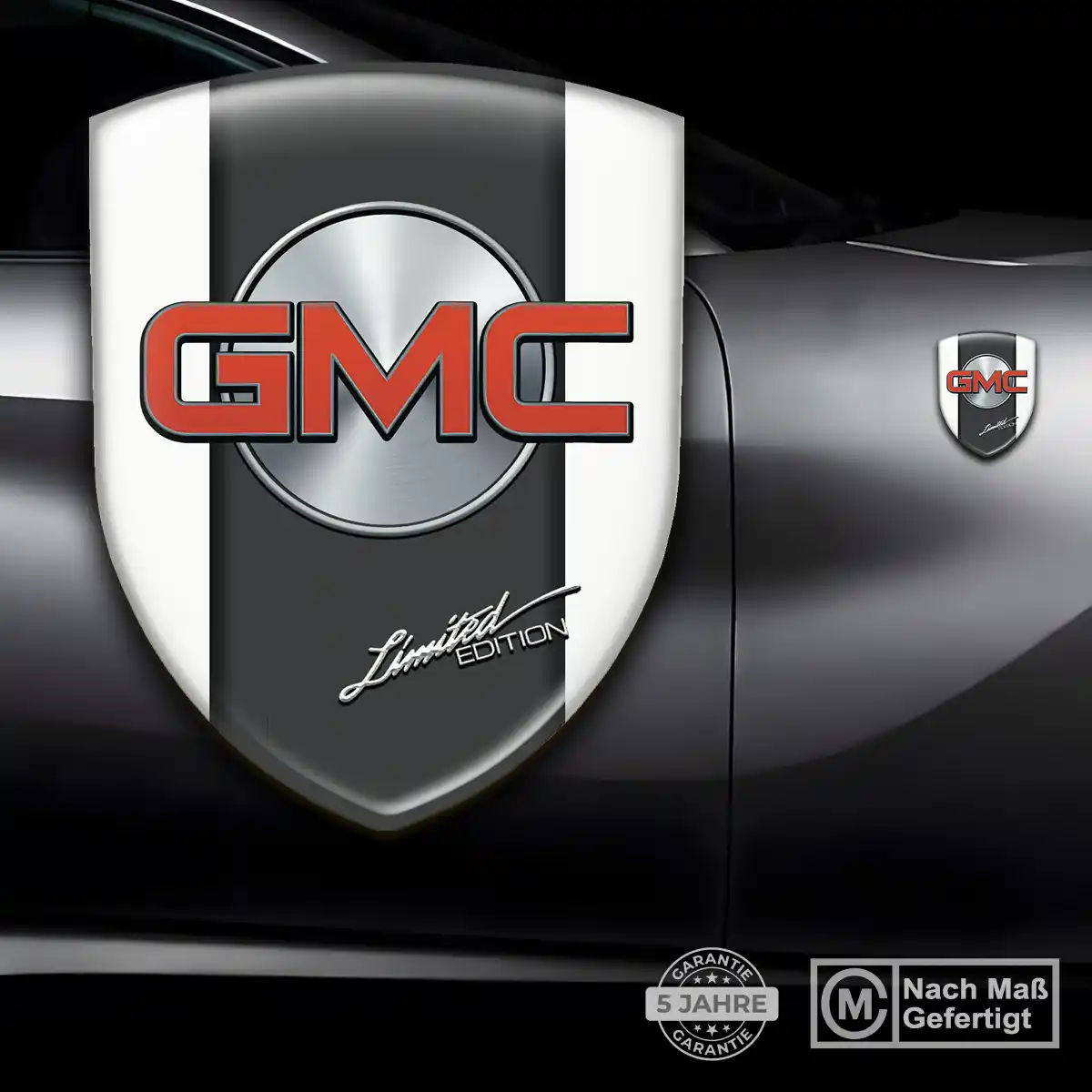 GMC 3D Gel Aufkleber Embleme Auto Hohe Qualität