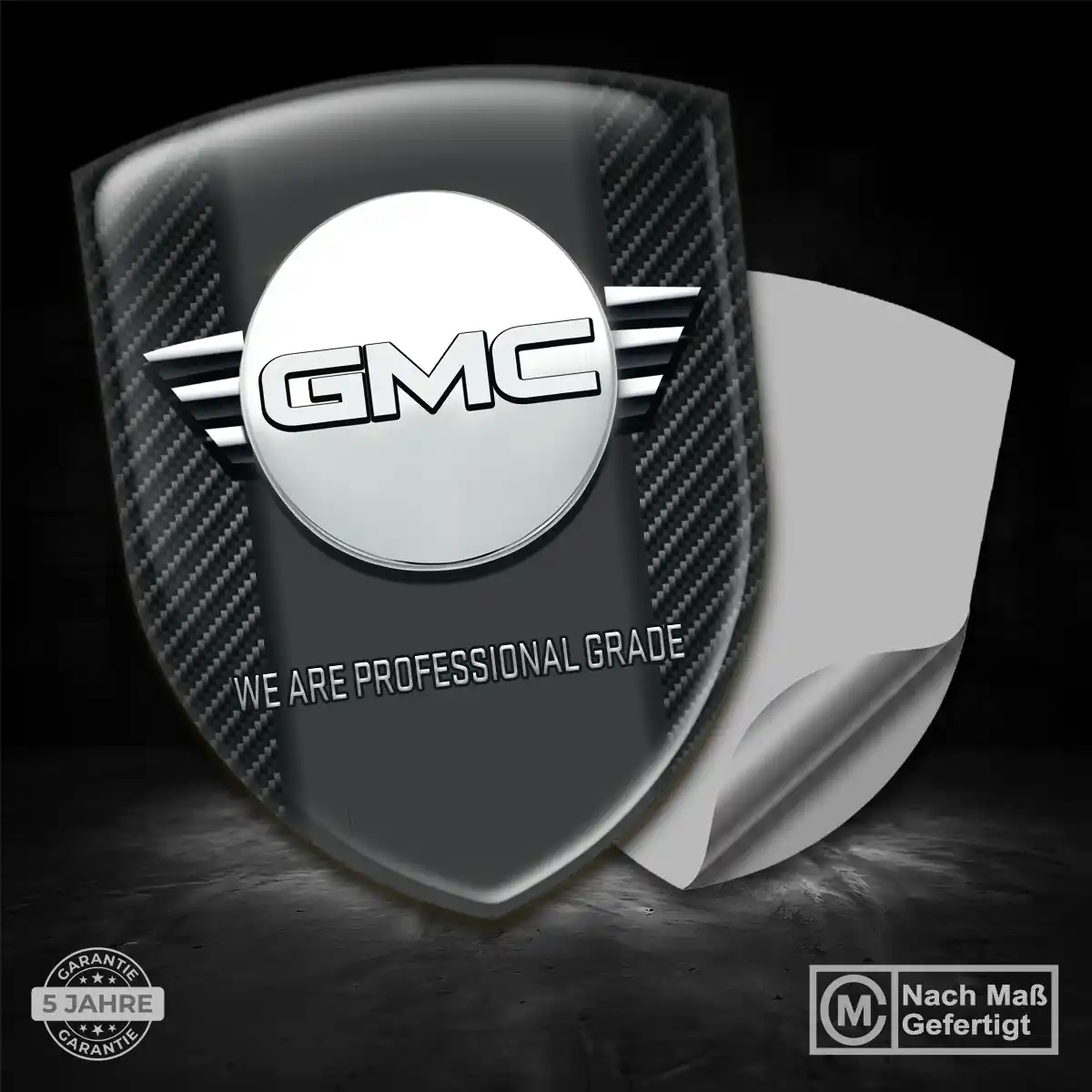 GMC 3D Gel Aufkleber Embleme Auto Limitierte Auflage