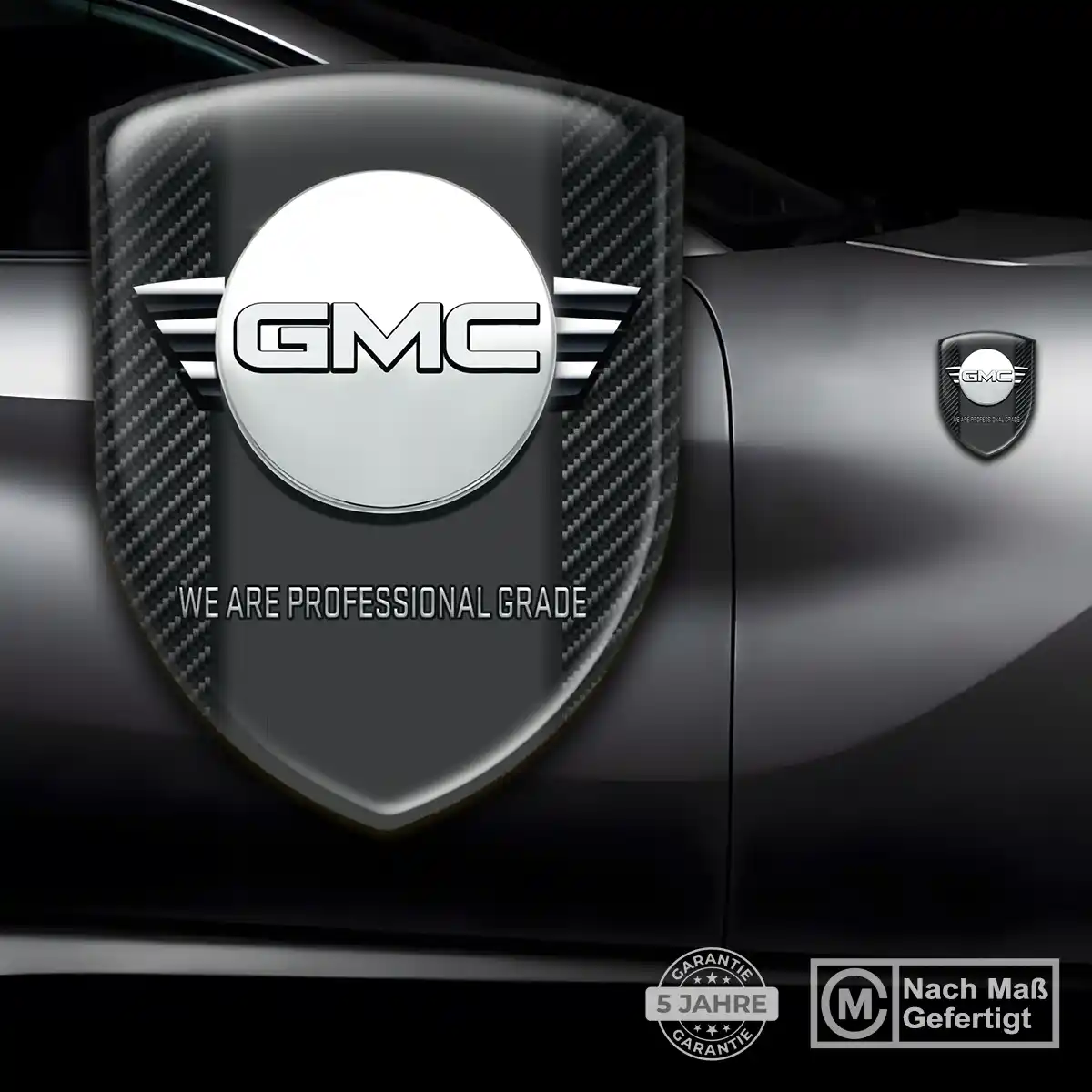 GMC 3D Gel Aufkleber Embleme Auto Limitierte Auflage