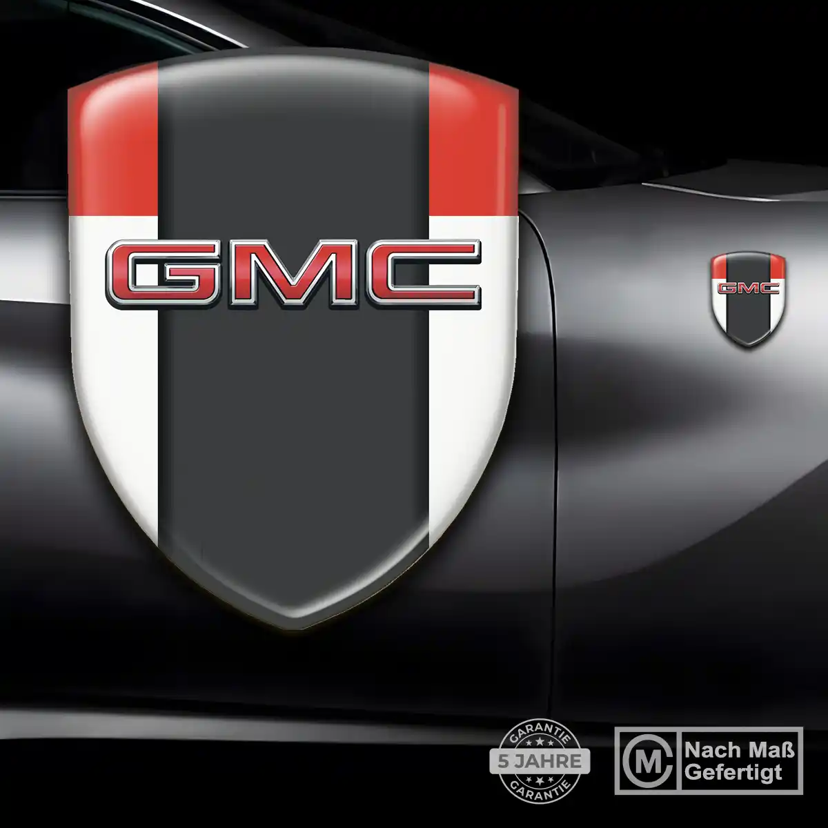 GMC 3D Gel Aufkleber Embleme Auto Stilvolles Design