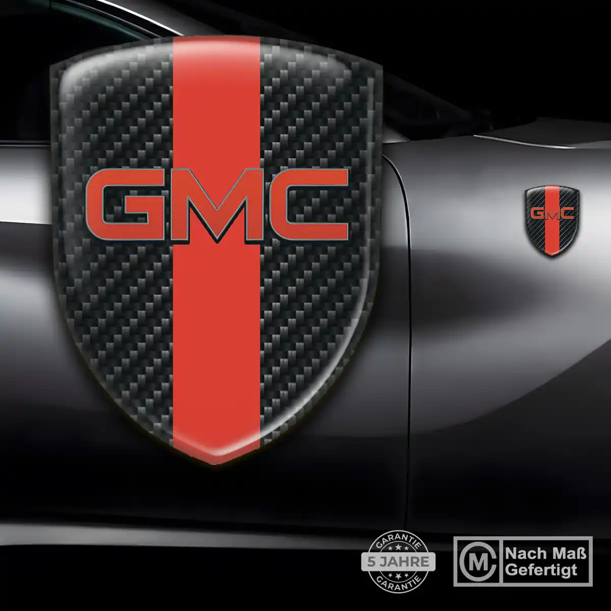 GMC 3D Gel Aufkleber Embleme Auto Tuningfahrzeug