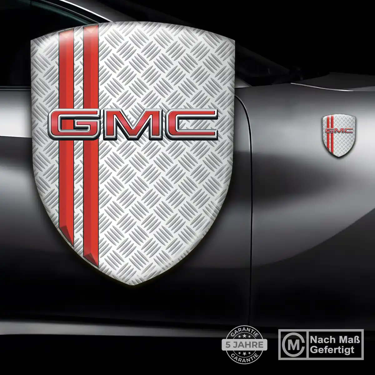 GMC 3D Gel Aufkleber Embleme Exterieurdesign