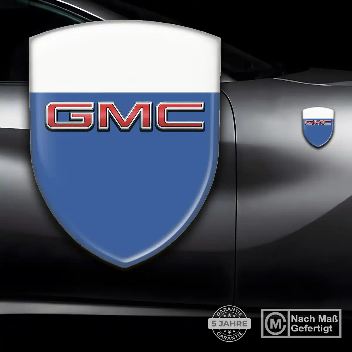 GMC 3D Gel Aufkleber Embleme Limitierte Auflage
