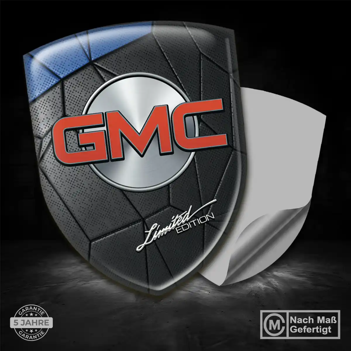 GMC 3D Gel Aufkleber Embleme Premium-Edition