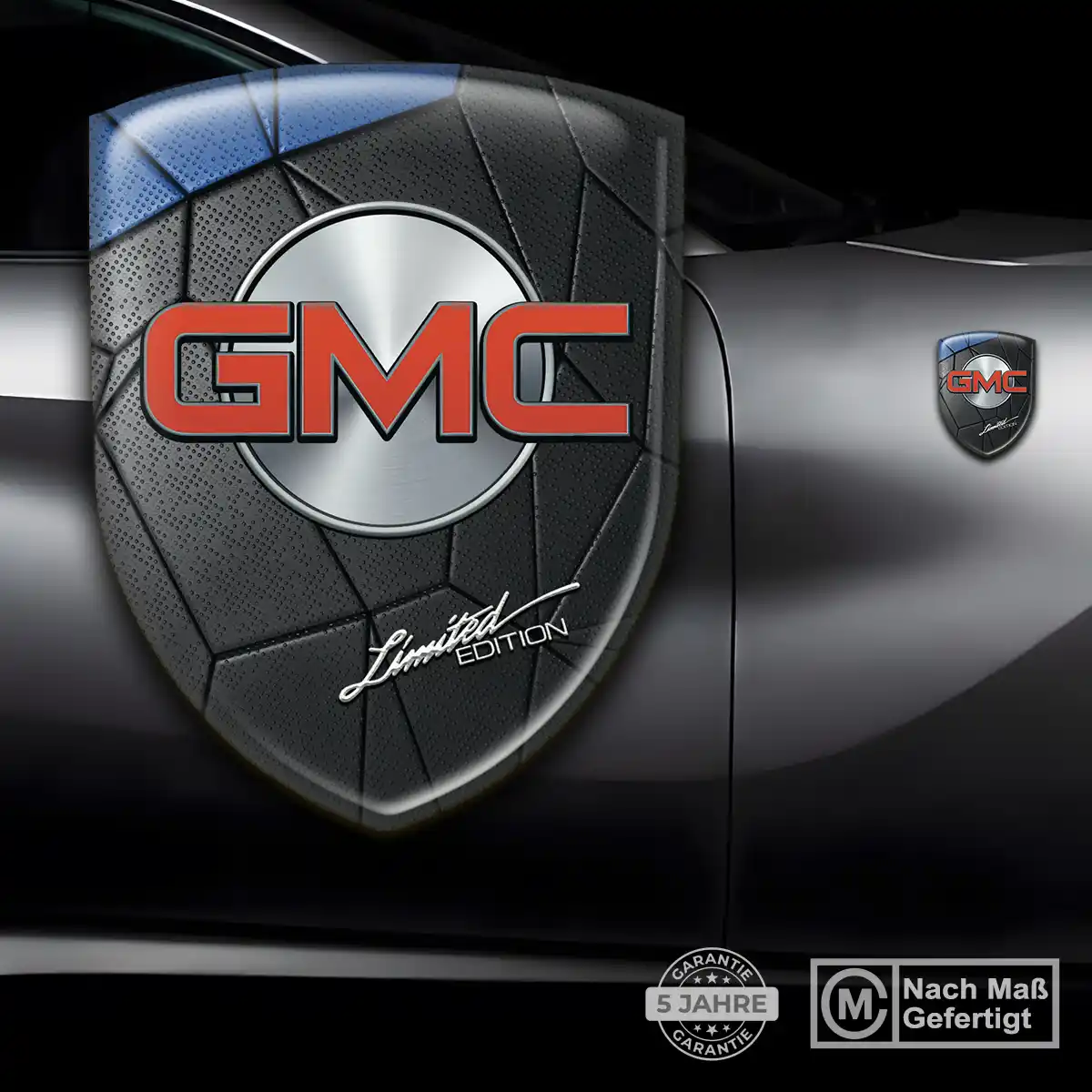 GMC 3D Gel Aufkleber Embleme Premium-Edition
