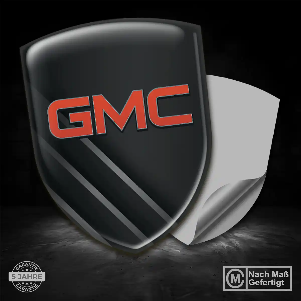 GMC 3D Gel Aufkleber Hohe Qualität