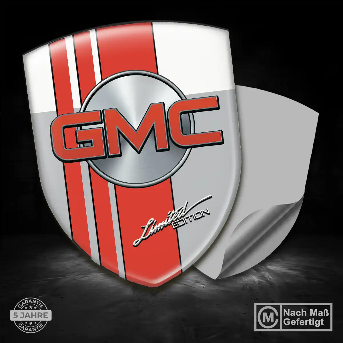 GMC 3D Gel Aufkleber Premium-Edition