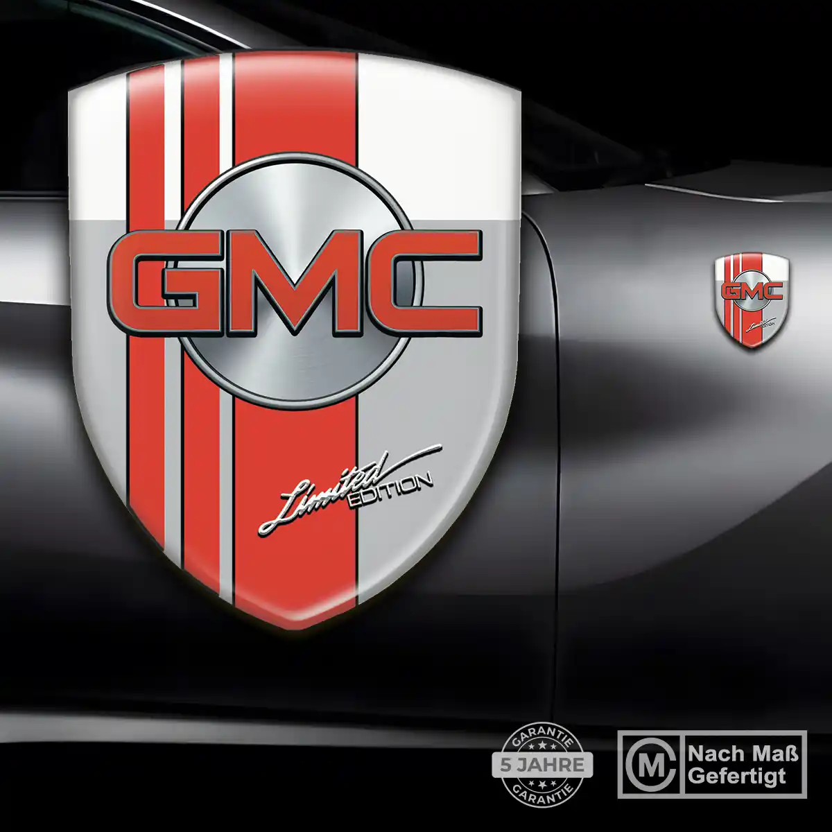 GMC 3D Gel Aufkleber Premium-Edition