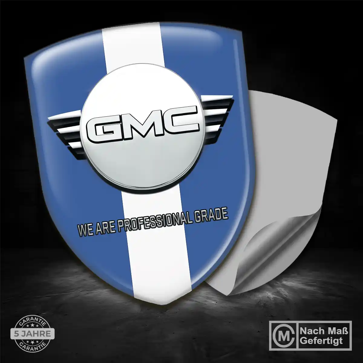 GMC 3D Gel Aufkleber Silikon Auto Elegantes Design