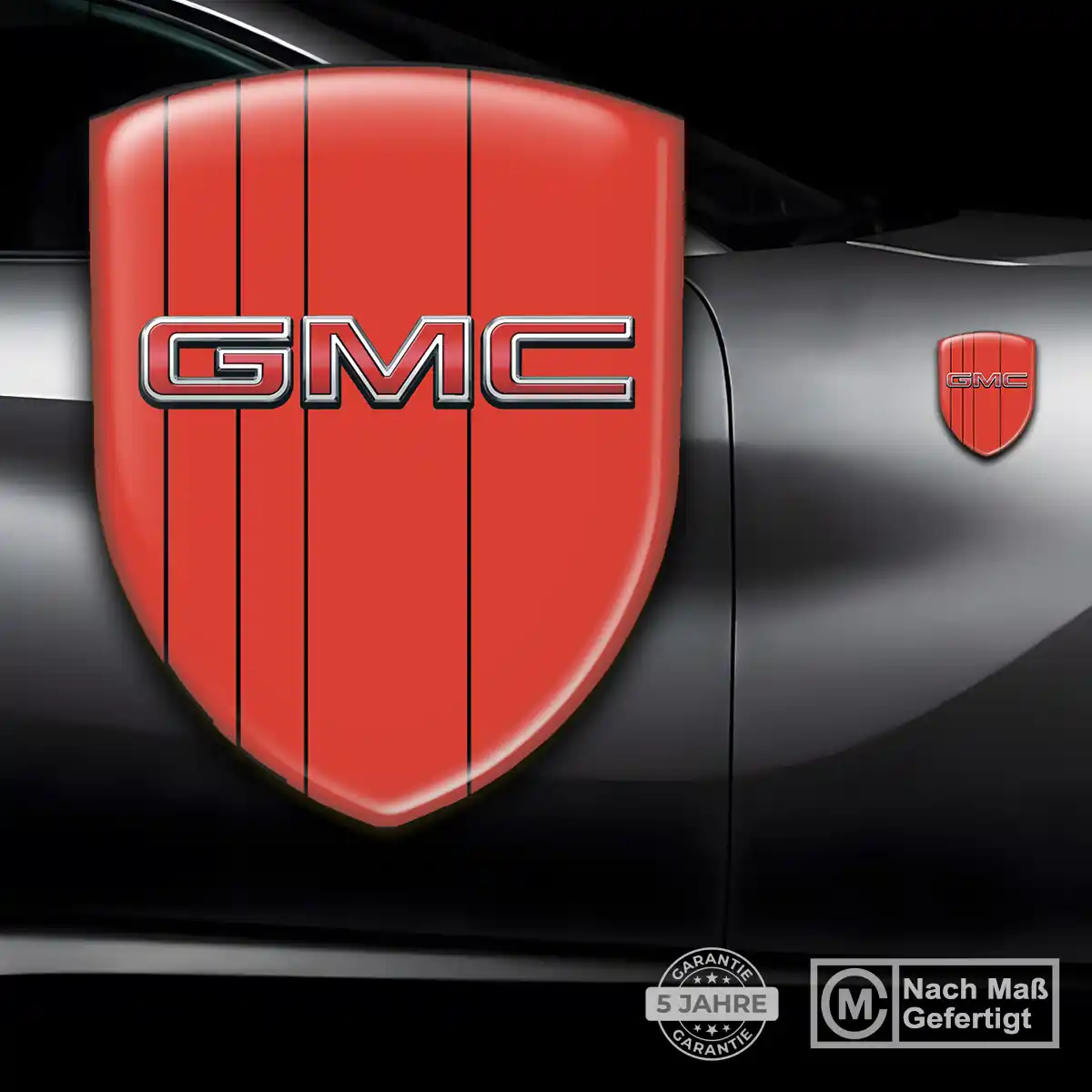 GMC 3D Gel Aufkleber Silikon Auto Premium-Edition