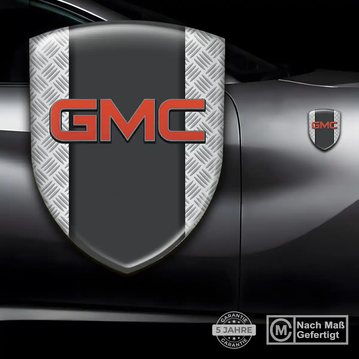GMC 3D Gel Aufkleber Silikon Hochwertiges Harz