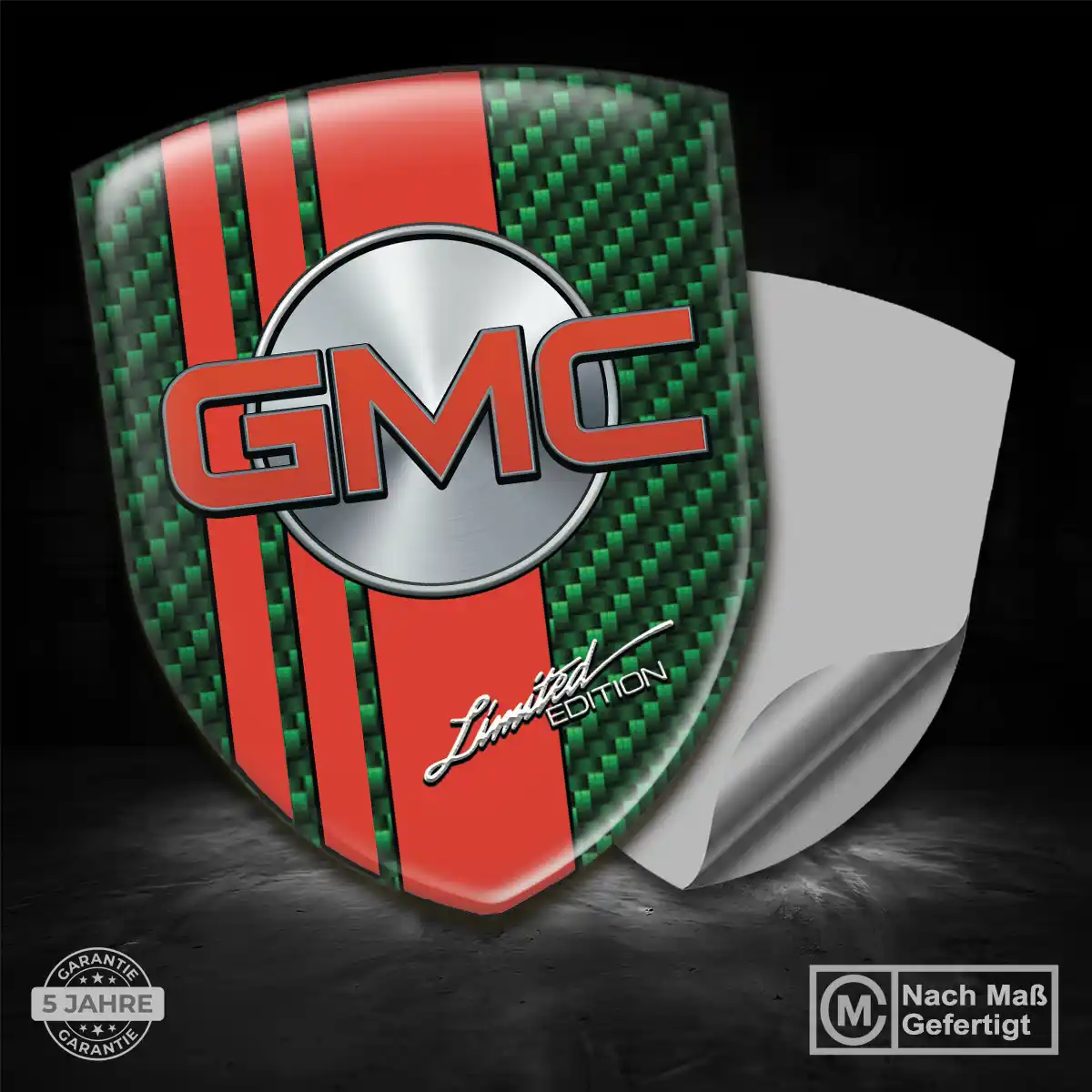 GMC 3D Gel Aufkleber Silikon Interieurdesign