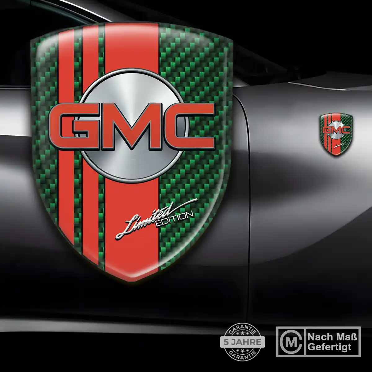 GMC 3D Gel Aufkleber Silikon Interieurdesign