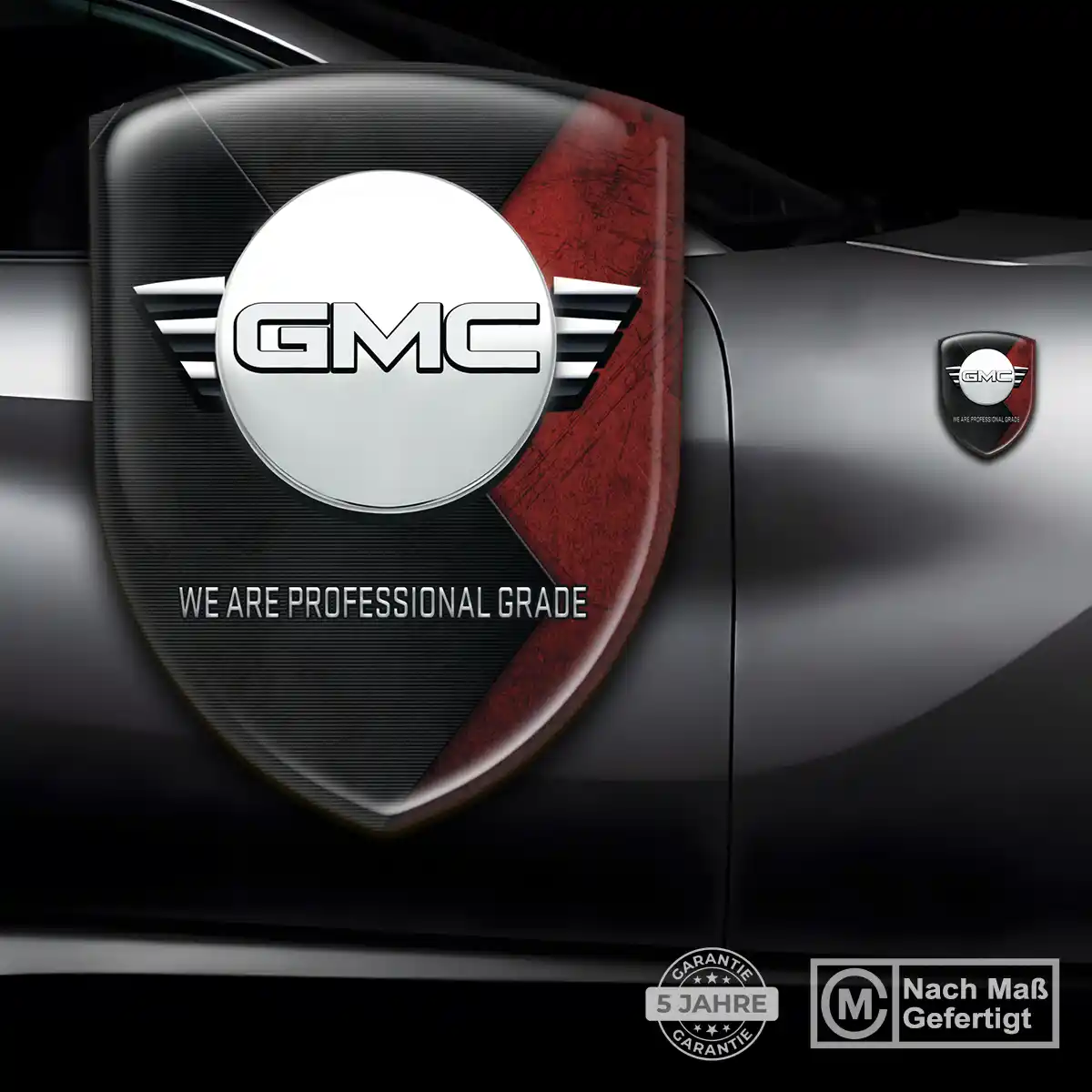 GMC 3D Gel Aufkleber Silikon Luxus-Edition