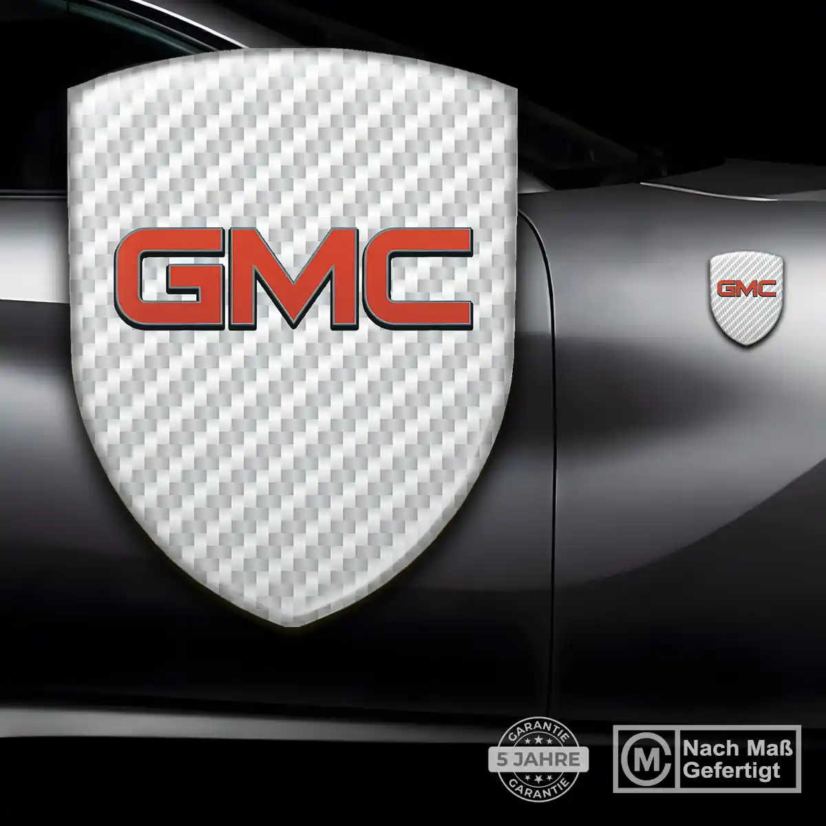 GMC 3D Gel Aufkleber Stilvolles Design