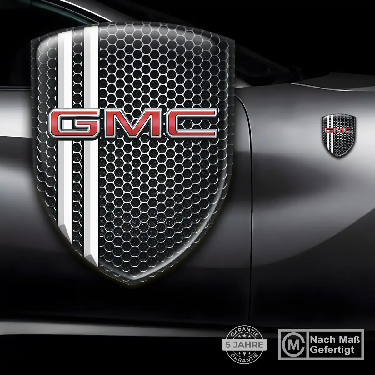 GMC 3D Gel Aufkleber Wappen Auto Exterieurdesign