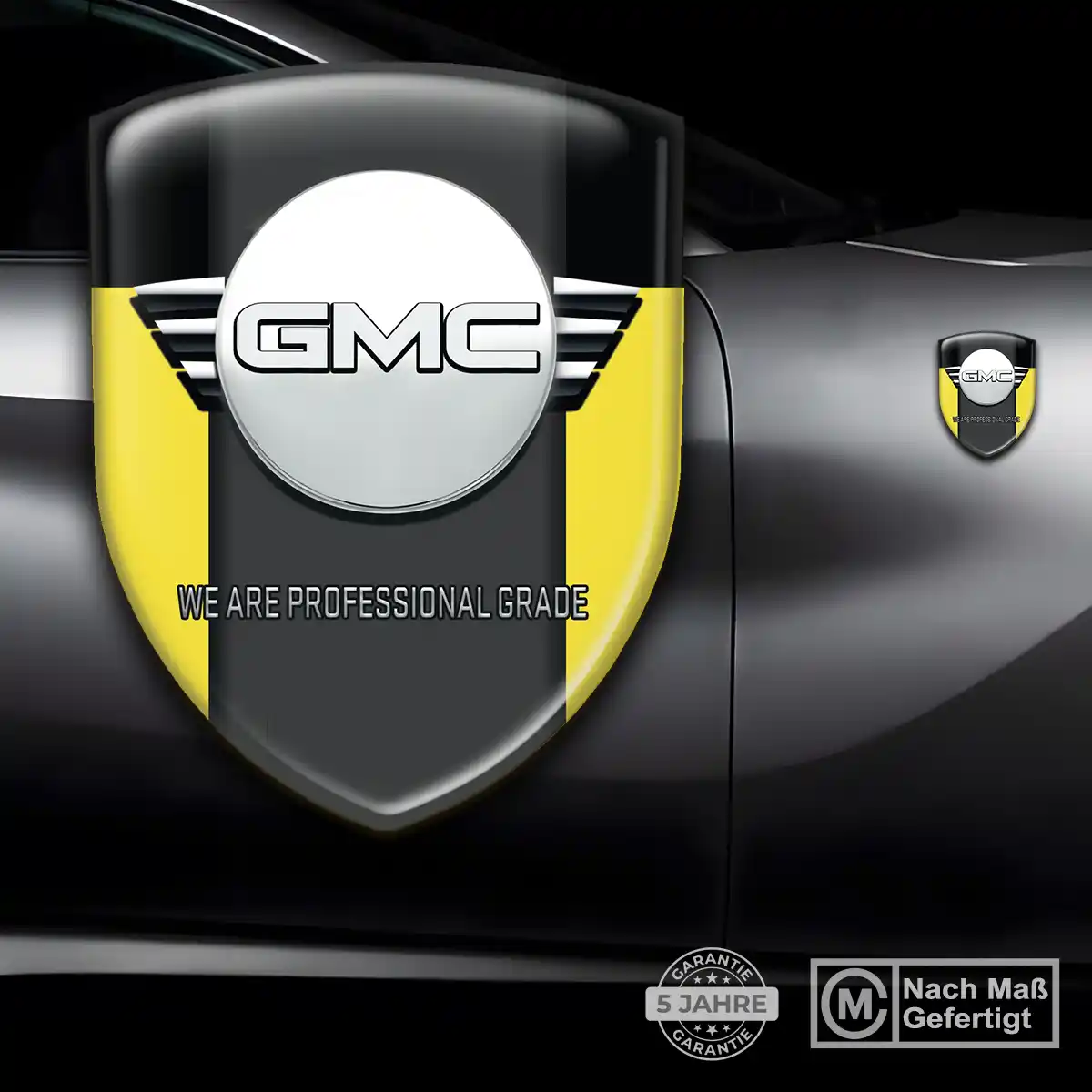 GMC 3D Gel Aufkleber Wappen Auto Hohe Qualität