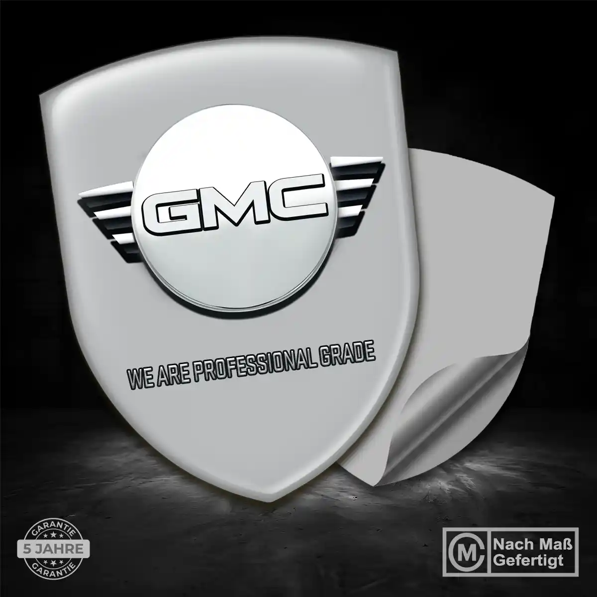 GMC 3D Gel Aufkleber Wappen Auto Interieurdesign