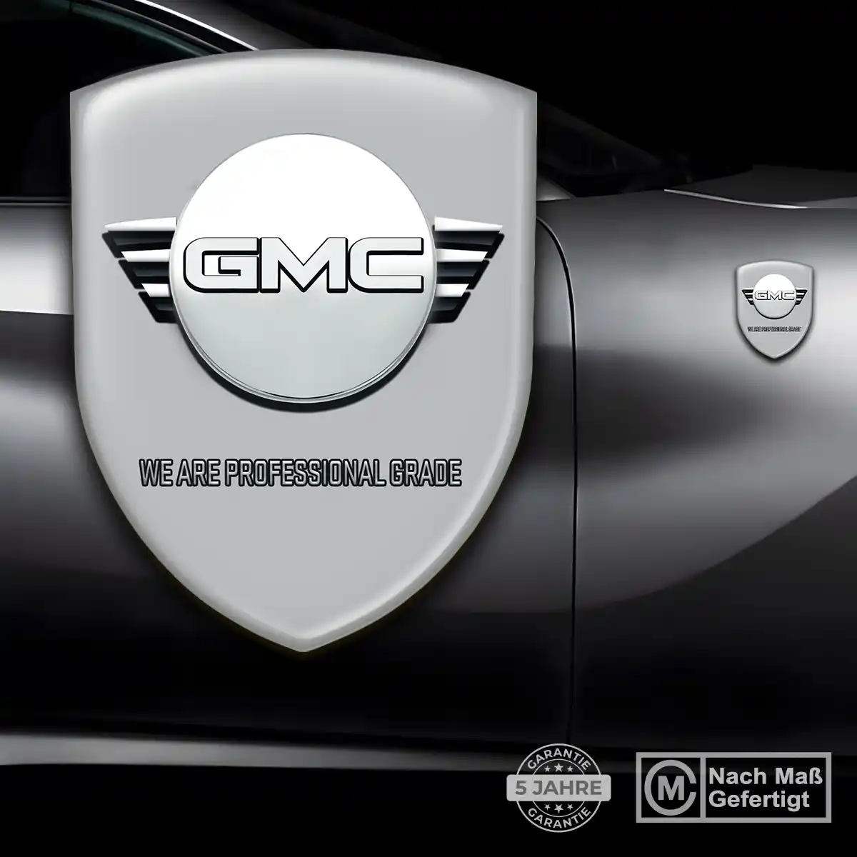 GMC 3D Gel Aufkleber Wappen Auto Interieurdesign
