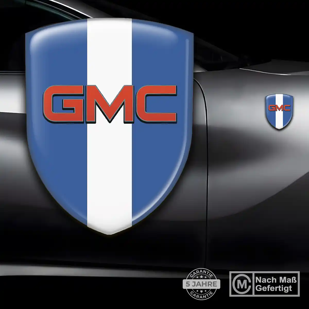 GMC 3D Gel Aufkleber Wappen Auto Luxus-Edition