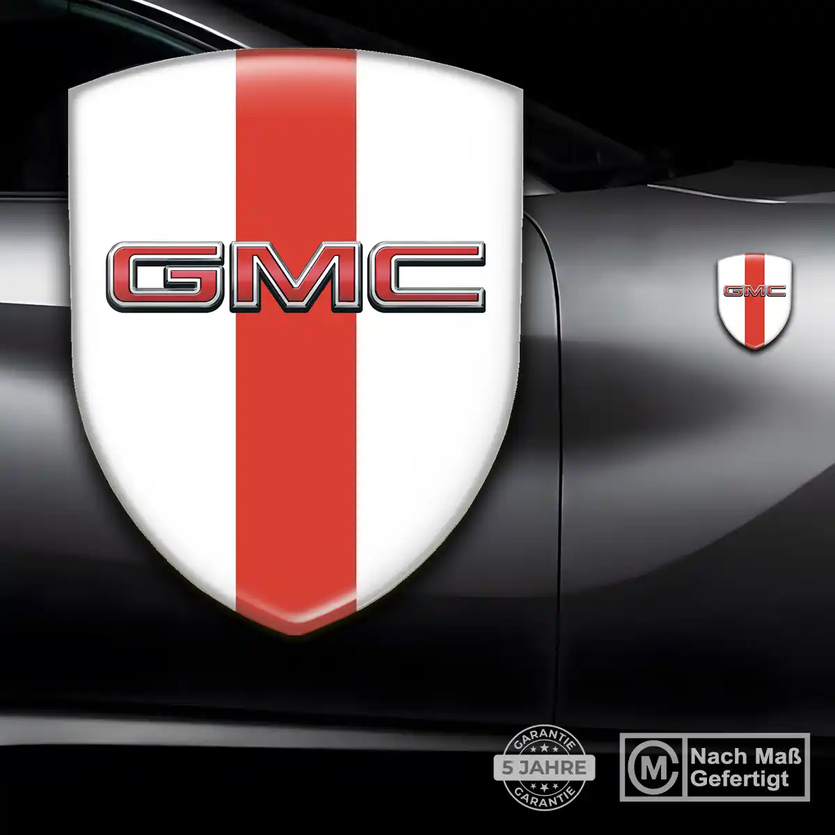 GMC 3D Gel Aufkleber Wappen Auto Tuningfahrzeug