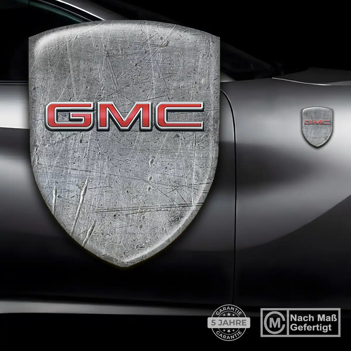 GMC 3D Gel Aufkleber Wappen Exterieurdesign