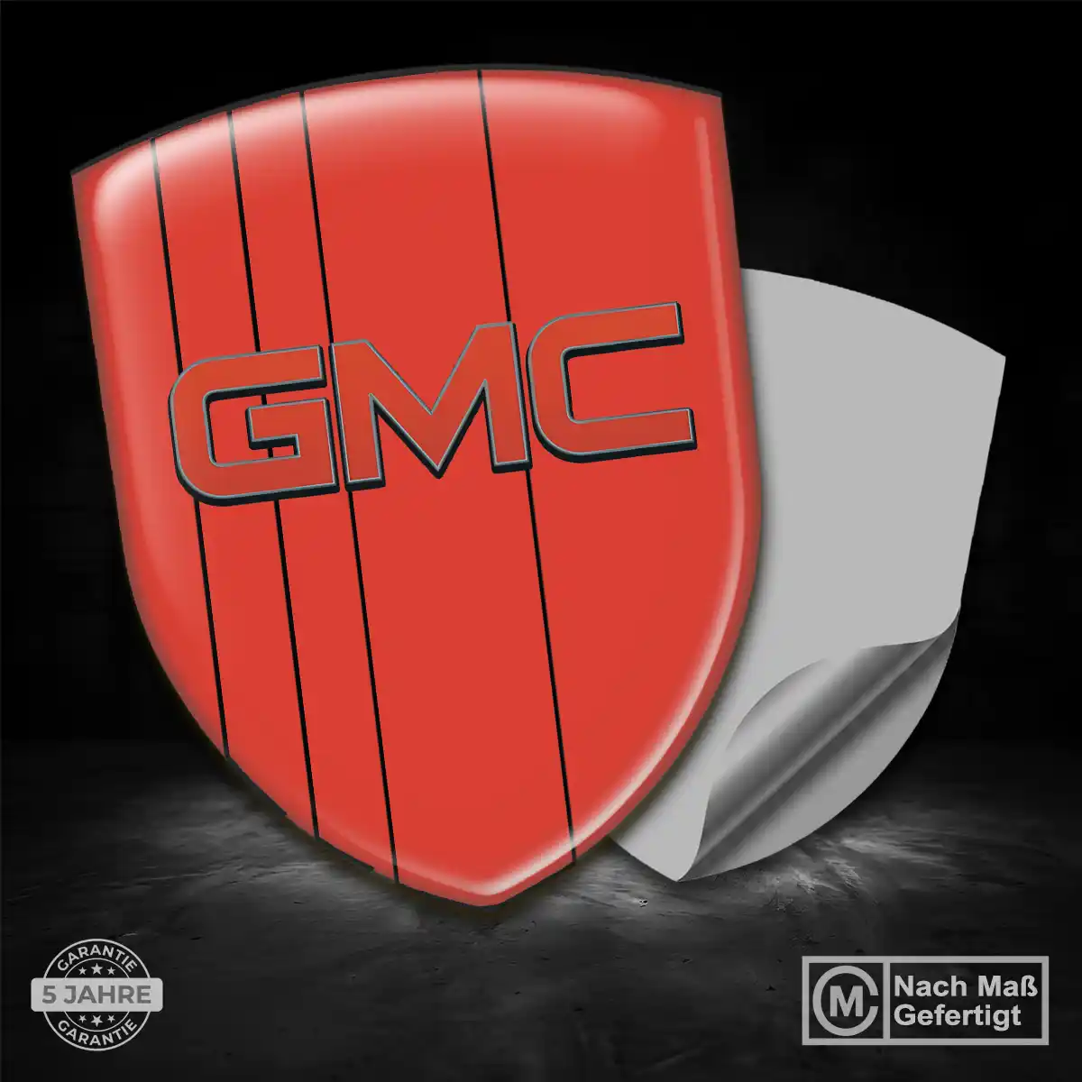 GMC Aufkleber 3D Gel Emblem Auto Hohe Qualität