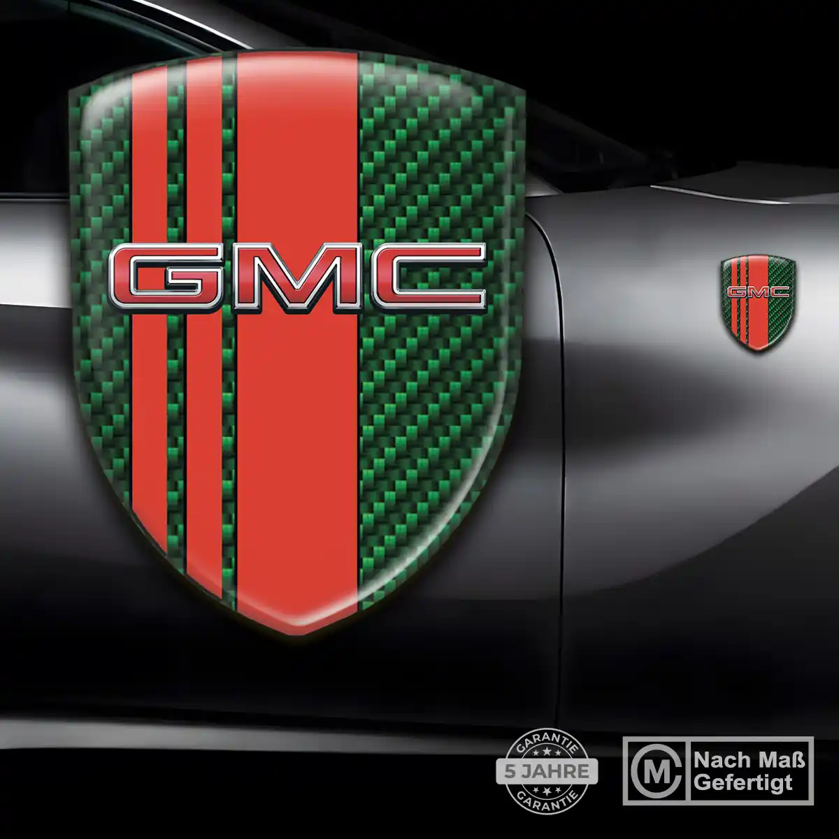 GMC Aufkleber 3D Gel Emblem Auto Interieurdesign