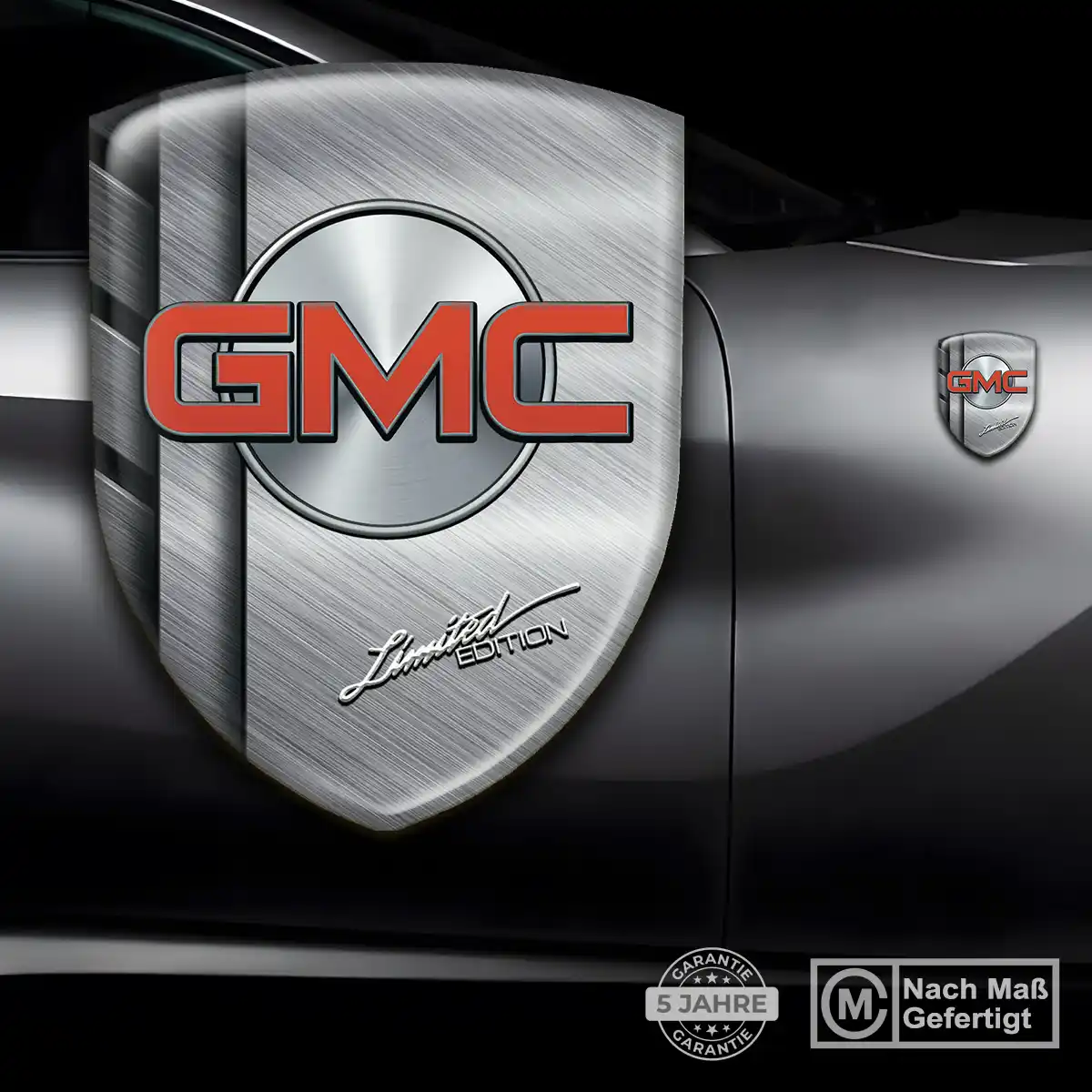 GMC Aufkleber 3D Gel Emblem Auto Luxus-Edition