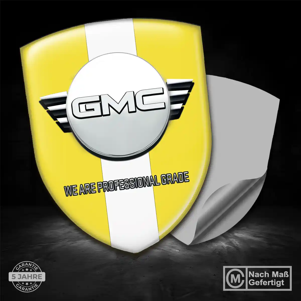 GMC Aufkleber 3D Gel Emblem Auto Markenedition