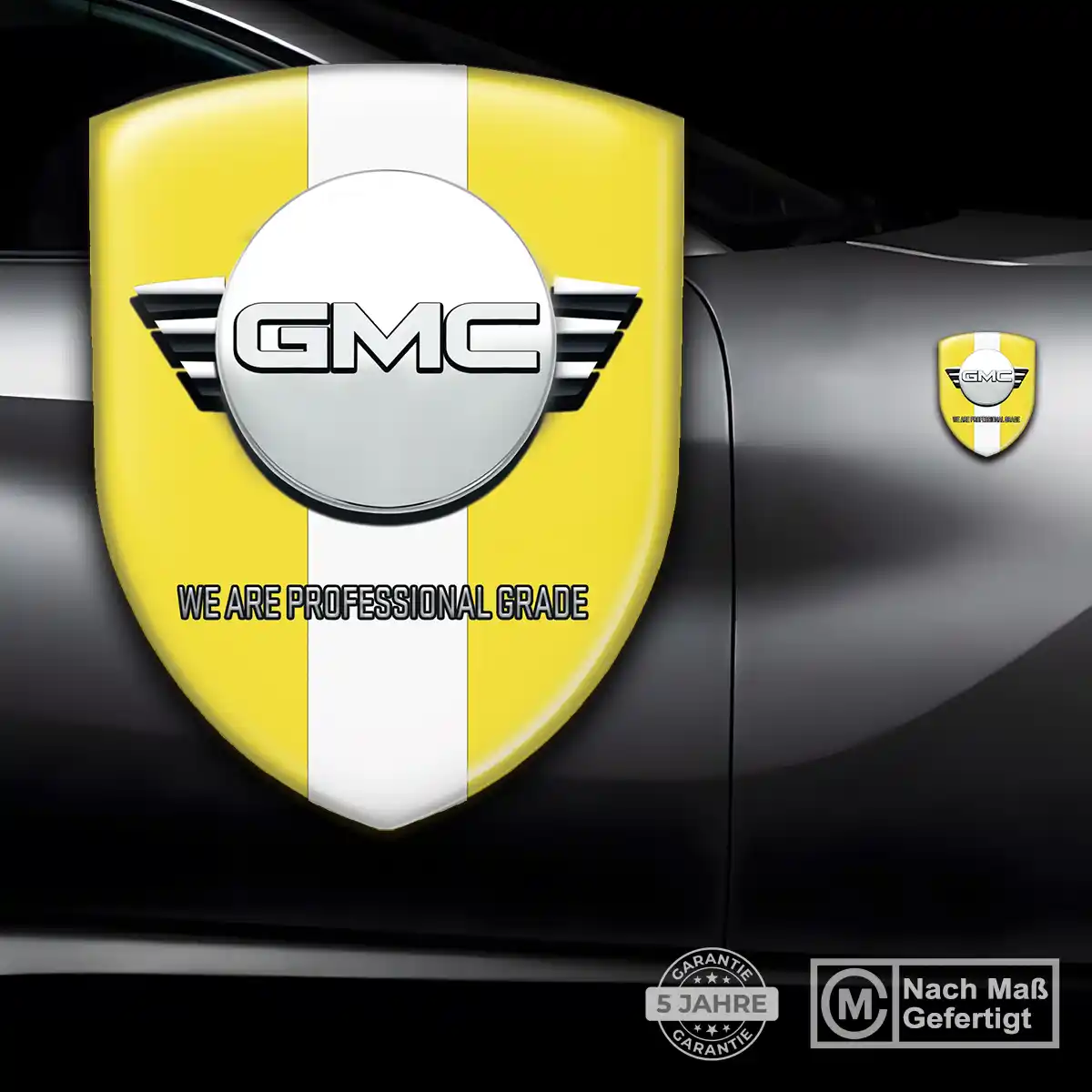 GMC Aufkleber 3D Gel Emblem Auto Markenedition