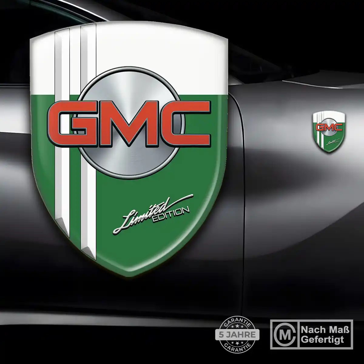 GMC Aufkleber 3D Gel Emblem Auto Stilvolles Design