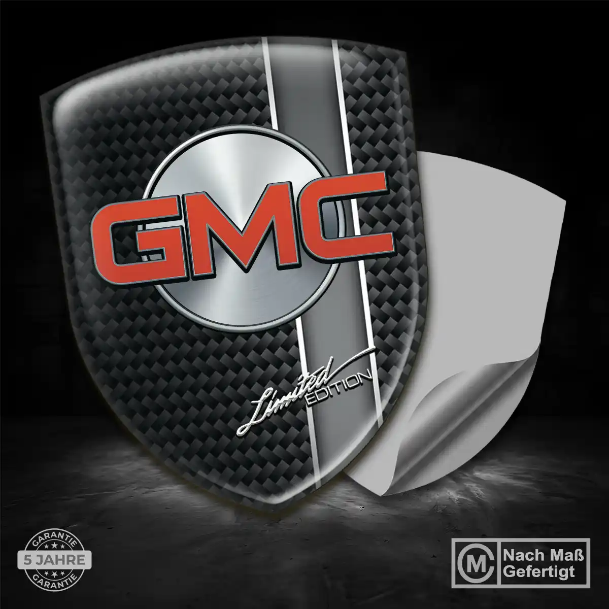 GMC Aufkleber 3D Gel Emblem Exterieurdesign