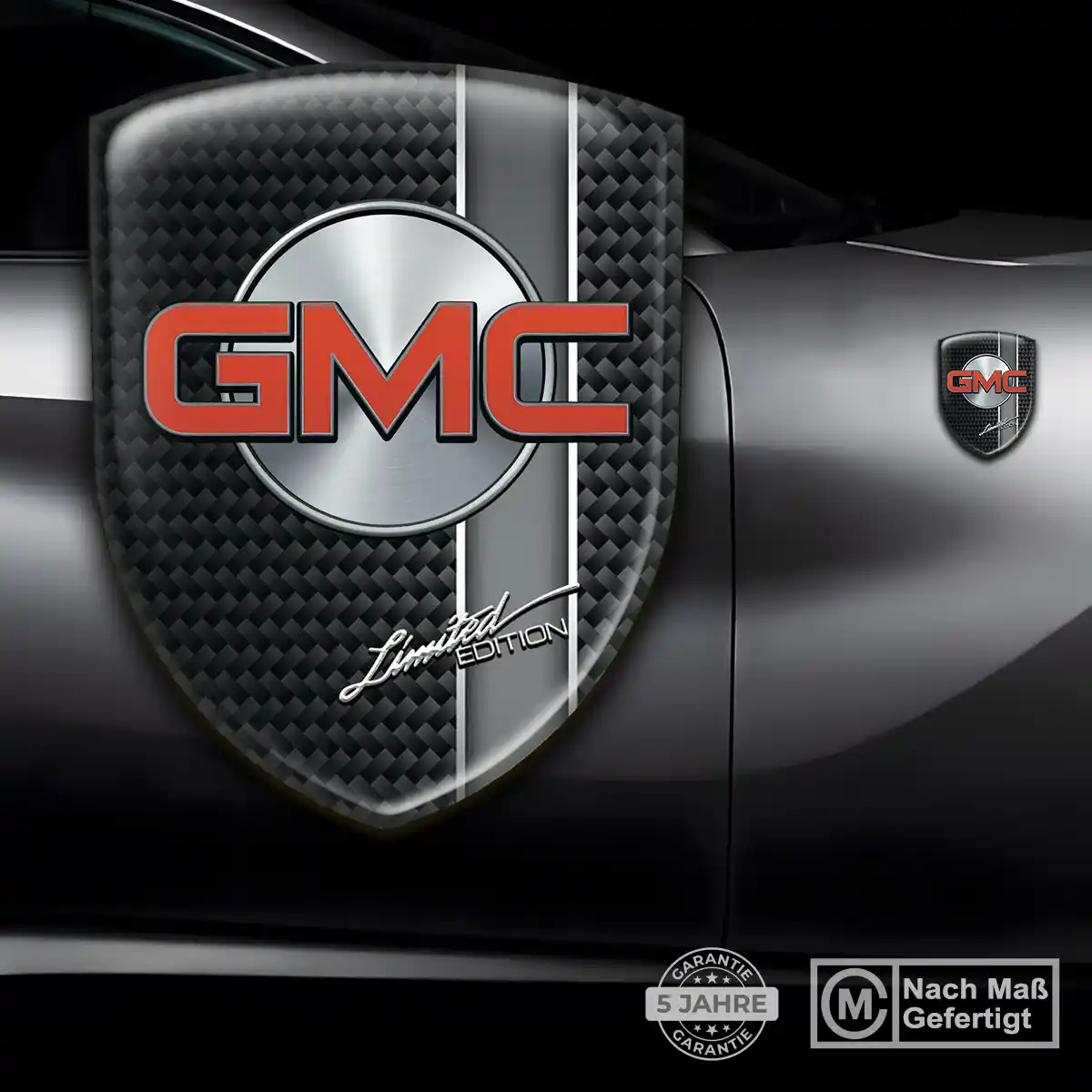 GMC Aufkleber 3D Gel Emblem Exterieurdesign