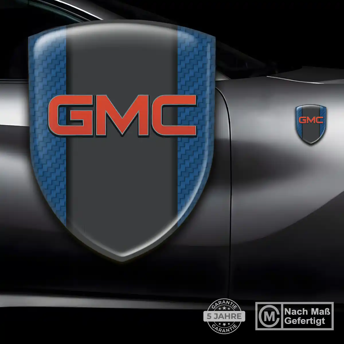 GMC Aufkleber 3D Gel Emblem Hohe Qualität